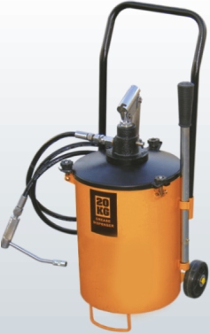 Mobile grease filling system