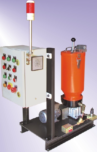 Mobile grease package with panel